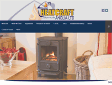 Tablet Screenshot of heatcraft-anglia.co.uk
